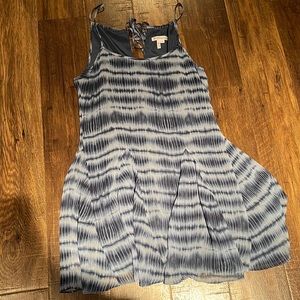 BCBGeneration blue tie dye dress. Worn once